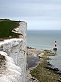 Image 3Beachy Head and lighthouse, Eastbourne, East Sussex (from Portal:East Sussex/Selected pictures)