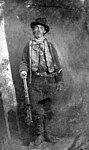 William Bonney aka Henry McCarty aka Billy the Kid, c. late 1870s