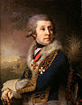 Porträt von F. Borowski. 1799