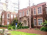 Southern colonnade Old Quad, University of Melbourne 2018