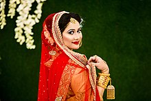 her wedding day in Bangladesh