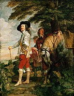 Charles I at the Hunt, Anthony van Dyck, c. 1635, Louvre