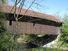 Holzbrücke in Eriskirch-Baumgarten (1824)
