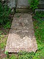 David Hamilton of Bothwellhaugh's gravestone probably erroneously dated 1619, possibly following re-cutting.[7]