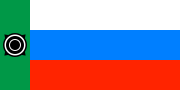 Flag of Khakassia (6 June 1992–23 December 1993)