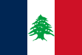 Flag of the State of Greater Lebanon during the French mandate (1920–1943)
