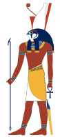 Stehender Horus