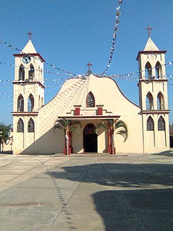 Church of St. Nicholas of Tolentino in Citlaltépec, the municipal seat