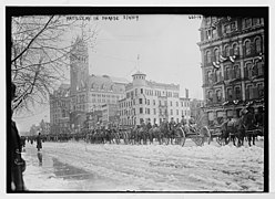 Inaugural parade for Taft at Pennsylvania Avenue