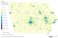 Image 10Iowa 2020 Population Density map (from Iowa)