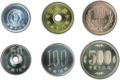 Japanese Yen coins
