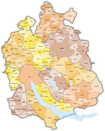 Politische Gemeinden des Kantons