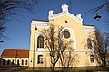 Former synagogue, now a library in Kuldīga.