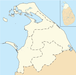 Allaippiddi is located in Northern Province