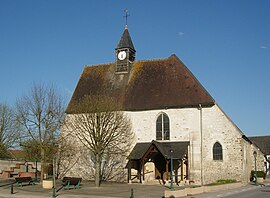 The church in Marigny-le-Châtel