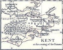 Map of Roman Kent