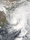 Satellite image of Cyclone Roanu