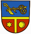 Pflug im Wappen von Roppitz