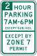 Parken mit zeitlichen Einschränkungen (Seattle)