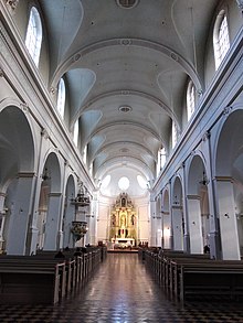 St. Albert Church, Riga, inside view