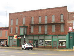 Starr Hotel, built in 1888 and listed on the National Register of Historic Places