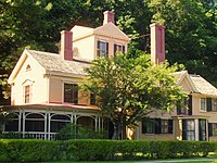 The Wayside, home in turn to Louisa May Alcott, Nathaniel Hawthorne, and Margaret Sidney