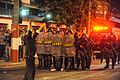 Riot control Police of Military Police of Rio de Janeiro State.