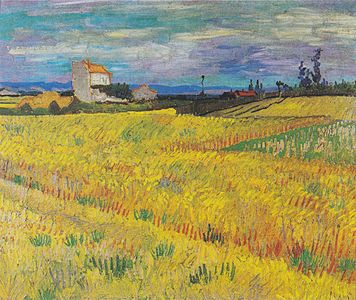 Wheat Fields, June 1888, P. and N. de Boer Foundation or Van Gogh Museum (F564)