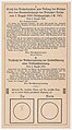 Stimmzettel zur Volksabstimmung 1934.