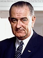 Lyndon B. Johnson in the Oval Office, 1964