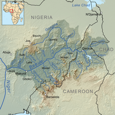 The Benue River is fed by multiple tributaries originating in the Adamawa Plateau; many of the highest tributaries are seasonal streams. The Benue is itself a major tributary of the Niger.