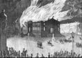 Das brennende Opernhaus, 1843