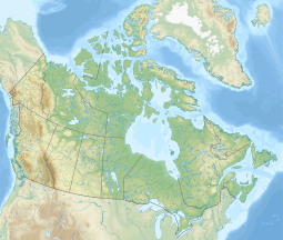 Map showing the location of Saskatchewan Landing Provincial Park