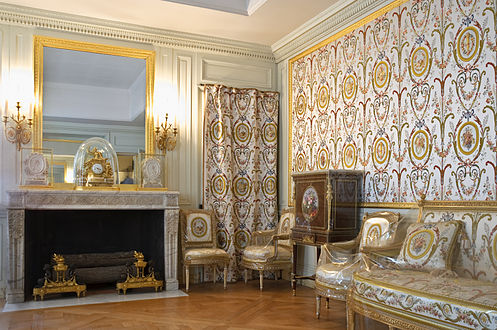 Billiard room of Marie Antoinette, on the 2nd floor