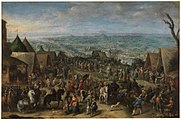 Cornelis de Wael's depiction of the siege of Ostend