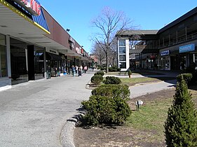 The mall walk before the start of the reconstruction project