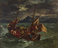 Delacroix: Christus auf dem See Genezareth
