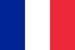 2:3 Französische Trikolore als Flagge der Kolonie Madagaskar von 1896 bis 1958