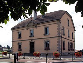 The town hall in Frotey-lès-Lure