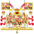 Full Ornamented Coat of Arms of Spain, 1931