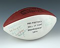 Image 13A football signed by the 1974 Pro Football Hall of Fame enshrinement class (from Pro Football Hall of Fame)