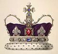 Front of George I's State Crown, 1714