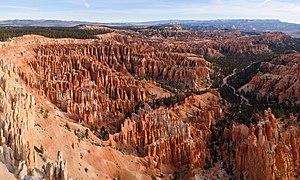 Inspiration Point Bryce Canyon November 2018 panorama