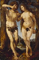 Adam and Eve c. 1520, Royal Collection