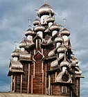Log church, Kizhi, Russia