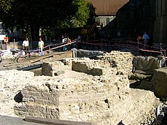 The late Roman fortress Constantia at the Münsterplatz