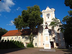 Baroque Saint Nicholas church in Łabiszyn