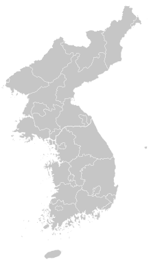 Battle of Chungju is located in Korea