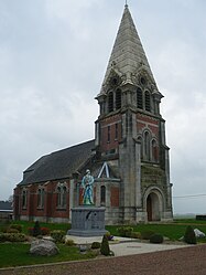 The church of Neuville-Bourjonval