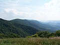 North Fork Mountain in West Virginia, looking south